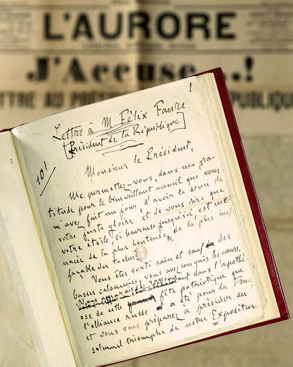 13 gennaio 1898: Zola pubblicava il suo “J’accuse” dlvr.it/T1L7sZ