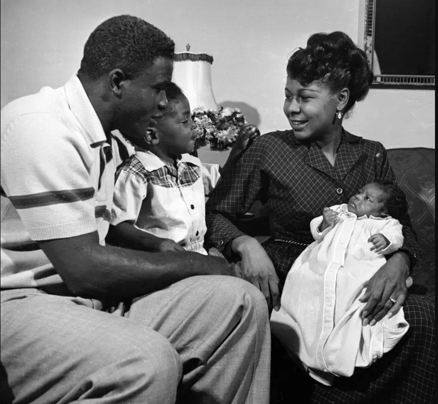 #OnThisDay January 13, 1950—Jackie and Rachel’s second child, Sharon Robinson, is born. #HappyBirthdaySharon #JackieRobinsonMuseum #JackieRobinsonFoundation