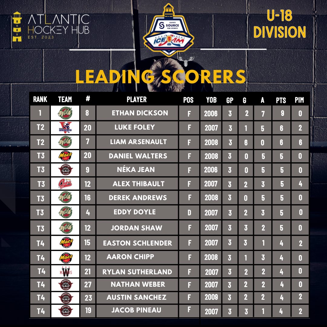 Atlantic Hockey Hub tweet media