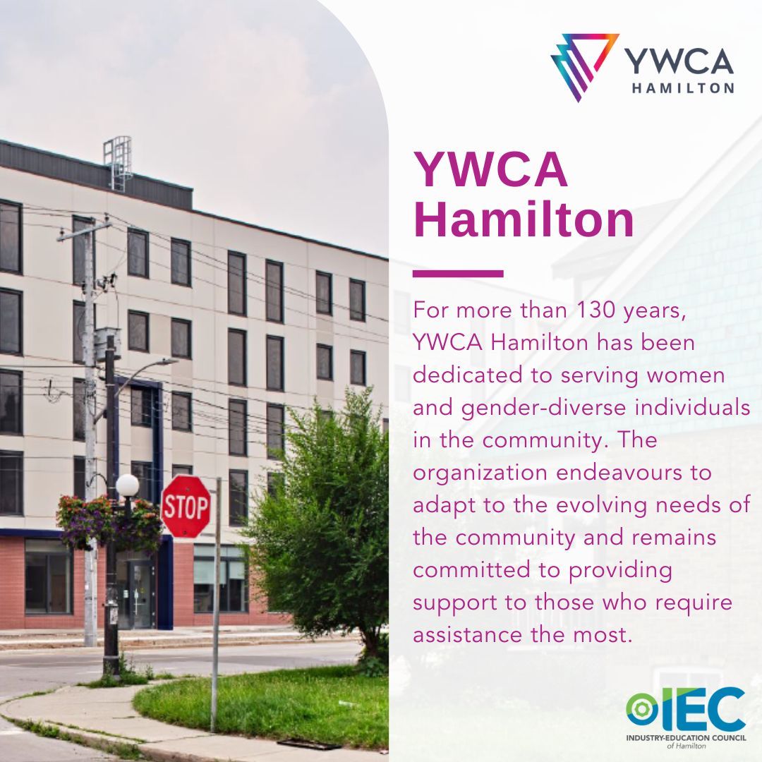 Championing education, industry ties, social justice, and gender equality. We're on a mission to level the playing field, empowering gender-diverse individuals to excel in any career. @YWCA_Hamilton #Partnership #Community