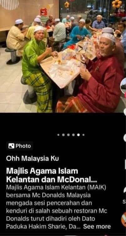 lady_bugg11's tweet photo. Makan mc D tak haram pon.. nak kalut apa? Persoalan disini satu kata Kedah satu kata Kelantan..😂 https://t.co/O3BkJ7Fr6U
