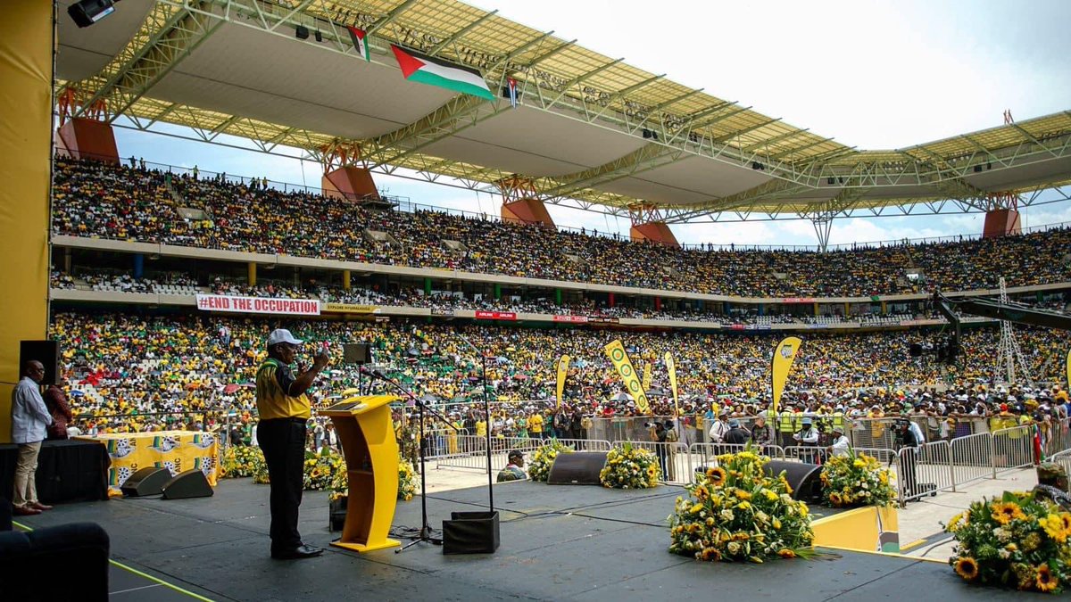 Lesufi's tweet photo. Let’s zoom! We are #ANC112 https://t.co/zQHv0M10By