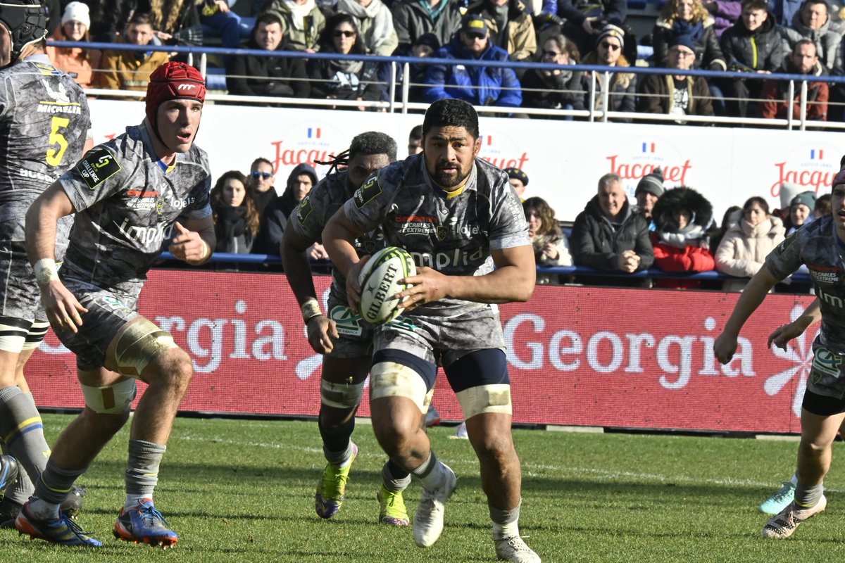 LaMontagne_TDS's tweet photo. #Rugby / #ChallengeCup : l'ASM Clermont se relance en remportant une victoire bonifiée face aux Scarlets (relire le live)
#ASMvSCA
https://t.co/JYfsQfvlCA https://t.co/YBPHjr0T4S