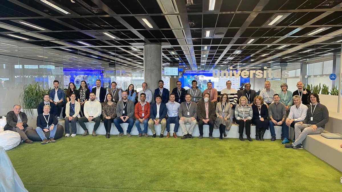 brutti_alessio's tweet photo. On Jan 11-12 we gahtered in Madrid at @fundacionTef premises to kick off the #HorizonEU @eloquenceai project. 
3 challenging years ahead, improving European speech&amp;language tech and LLM and making them compatible with ethics and European values!  @FBK_research @HorizonEU https://t.co/W1NcEuur6F