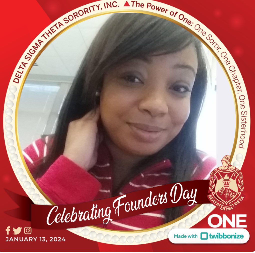 Monique_Knows's tweet image. Intelligence is the Torch of Wisdom…Happiest Founders’ Day to all my sorors of Delta Sigma Theta Sorority, Inc. #aoml  #jcsu #24 #spr00
Celebrating 111 Years of Scholarship, Sisterhood, and Service #DST1913 #DST111