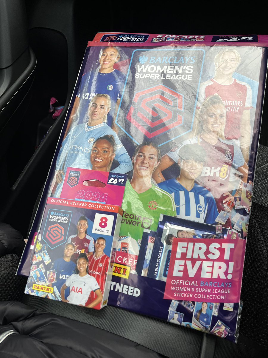 83Leond's tweet photo. Great morning. 
Player of the match in her 1st game back after the Christmas break. Then got @ellatoone99 in the new @OfficialPanini Barclays Women’s Super League sticker album. 
@ManUtdWomen 
#GOTGOTNEED https://t.co/hGlOrPwxyO