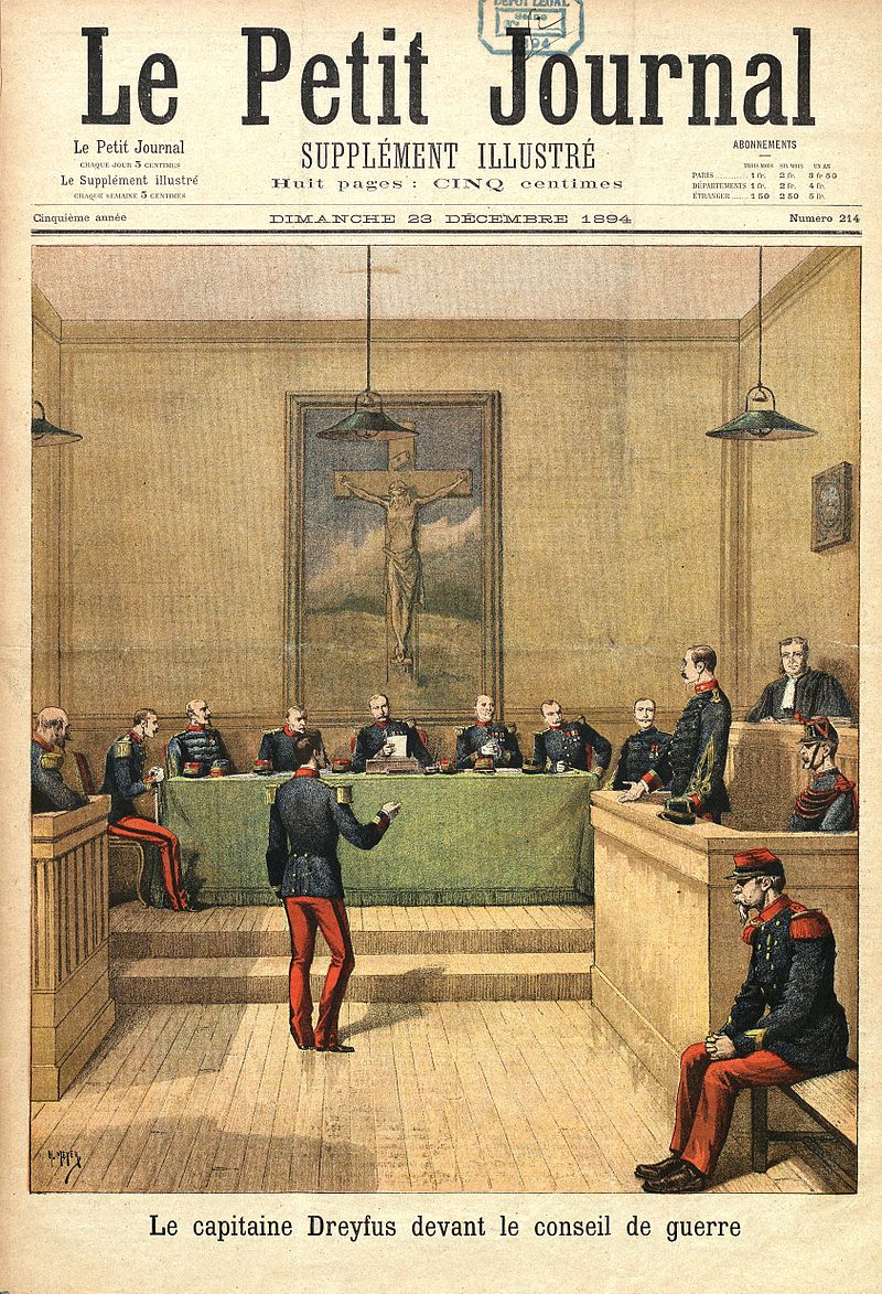 ratnahronika's tweet photo. #Nadanašnjidan 1898. godine, Emil Zola potresao je temelje francuske nacije vatrenom kritikom u članku "J'accuse…!" (Optužujem!). 

Ovaj članak, objavljen u vreme Drajfusove afere, nije bio samo hrabar izazov korumpiranom establišmentu, već i krik za pravdom u vrtlogu nepravdi. 

Zolin nemilosrdan napad na najviše oficire francuske vojske i njegovo nemilosrdno razotkrivanje antisemitizma koji je otrovao tadašnje društvo, probudili su savest nacije i zauvek promenili tok francuske istorije.

Nakon poraza u ratu od Pruske 1871. godine, Francuska je bila u dubokoj krizi. Taj poraz ne samo da je doveo do gubitka oblasti Alzas-Lorene i velike ratne reparacije, već je ostavio i duboke ožiljke na nacionalnom ponosu i samopouzdanju. Ovaj period obeležen je političkom nestabilnošću, rastućim nacionalizmom, kao i intenzivnim rivalstvom sa Nemačkom.

Špijunske aktivnosti su bile rasprostranjene i intenzivirane. U septembru 1894. godine, francuska obaveštajna služba je, pomoću osobe koja je bila zadužena da čisti kancelarije nemačke ambasade u Parizu, dobijala iscepane dokumente iz kanti za otpatke u kojema su opisane informacije o francuskim vojnim tajnama. Medju njima je bila i informacija o najmodernijem francuskom topu. Samo mali broj francuskih artiljerijskih oficira je bio upoznat sa ovim projektom. Pregledom rukopisa iz oficirskih izveštaja otkrivena je mala sličnost sa rukopisom Alfreda Drajfusa, jevrejskog oficira, koji je odmah uhapšen.

Međutim, profil Alfreda Drajfusa nije odgovarao uobičajenom profilu špijuna. On je poticao iz ugledne porodice, bio je oženjen i otac dvoje  dece, bez ikakvih finansijskih dugova. Poznat kao iskreni patriota i častan oficir, predstavljao je figuru koja se teško mogla povezati sa  izdajničkim aktivnostima koje su mu bile pripisane.

Francuska je bila među prvim državama koje su priznale Jevrejima puna građanska prava, čime su im omogućili učešće u društvenom i političkom  životu zemlje. Međutim, uprkos ovom napretku, značajan deo francuskog  stanovništva nije blagonaklono gledao na njihov nagli društveni uspon. Antisemitizam je bio prisutan i često se manifestovao kroz nepoverenje i  otvoreno neprijateljstvo prema Jevrejima, što je bilo vidljivo i u vojsci i u širim društvenim krugovima.

Dok je vojska gradila pravni slučaj protiv njega, Alfred je proveo dve nedelje u zatvoru, suočavajući se s neizvesnošću i stresom. U toj izolaciji, zbunjen i očajan zbog nepravednog hapšenja, često je  protestovao lupajući glavom o zidove ćelije.

Nakon vesti o hapšenju, antisemitski segment francuske  štampe reagovao je sa značajnim odobravanjem, koristeći ovaj slučaj kao priliku da pojača svoju propagandu i širi antisemitske narative, često predstavljajući Drajfusa kao primer "izdajničke prirode" Jevreja.

Vojska je bila pod ogromnim društvenim i političkim pritiskom da osudi Alfreda Drajfusa, što je dovelo do brzog i pristrasnog suđenja. Bez čvrstih dokaza i sa sumnjivom analizom rukopisa, suđenje je više ličilo  na formalnost nego na pravično ispitivanje činjenica. Atmosfera u sudnici bila je zategnuta, a antisemitsko raspoloženje je bilo očigledno. Drajfus je osuđen na doživotni zatvor i deportaciju na Đavolje ostrvo(Južna Amerika), uprkos nedostatku stvarnih dokaza i njegovim tvrdnjama o nevinosti, što je samo potvrdilo mišljenje mnogih da je suđenje bilo motivisano predrasudama i političkim interesima, a ne potragom za  istinom.

Nakon suđenja, Alfred Drajfus je bio javno ponižen u ceremoniji koja je bila namenjena da ga javno osramoti i označi kao izdajnika. Na ovoj  ceremoniji, održanoj u dvorištu vojne akademije Ecole Militaire u Parizu,  Drajfusu su skinuli činove s vojne uniforme i prelomili njegov mač, pred okupljenom gomilom koja je uglavnom pokazivalo neprijateljstvo i prezir. 
Drajfus je viknuo: "Vojnici, osramoćujete nevinog čoveka! Živela vojska! Živela Francuska!"

Ovaj čin javnog poniženja nije samo označio njegovo formalno poniženje u vojsci, već je i simbolizovao socijalnu i moralnu osudu od strane francuskog društva tog vremena.

Nakon što je osuđen i javno ponižen, poslat je na Đavolje ostrvo, poznato po svojim surovim uslovima, bilo je mesto gde su zatvorenici držani u ekstremno teškim uslovima - izolaciji, vrućini, i sa ograničenim pristupom osnovnim potrepštinama.

Matijas Drajfus, brat Alfreda, neumorno je radio na prikupljanju dokaza i mobilisanju javnog mnjenja, angažujući advokate i uticajne ličnosti da podrže slučaj Drajfus. Objavio je lažni članak o navodnom pokušaju Alfredovog bekstva sa Đavoljeg ostrva, kako bi slučaj Drajfus ostao prisutan u medijima i  javnoj svesti.

Istovremeno, novi načelnik kontra-obaveštajne službe, Mari-Žorž Pikar, postaje ključna figura u razotkrivanju novih detalja u aferi. Pikaru su dostavljeni delovi pisama iz nemačke ambasade koji sadrže prepisku sa  francuskim majorom Esterhazijem. Esterhazi je postao predmet praćenja obaveštajnih službi i uskoro su otkrivene njegove posete nemačkoj ambasadi.  Analiza rukopisa njegovih ličnih pisama otkriva značajne sličnosti sa rukopisom koji je opisivao vojne tajne, otvarajući nova pitanja i otkrivajući nove tragove u slučaju.

Sa ovim otkrićem i novim dokazima o nevinosti Drajfusa, odlazi kod svojih pretpostavljenih koji, na njegovo iznenađenje, savetuju da ne iznosi te detalje u javnost i da zatvori slučaj. Vojsci nije bilo u interesu ponovno otvaranje slučaja jer bi to izazvalo  ozbiljne kontroverze i moglo bi dovesti do otkrivanja propusta i  nepravdi u prvobitnom suđenju.

Uskoro biva premešten u Tunis. U strahu za svoj život, predaje sve detalje svom advokatu, sa  upustvom da u slučaju njegove smrti sve informacije budu prosleđene  predsedniku Francuske.

Kada je štampa objavila nove informacije i detalje o Drajfusovom slučaju, to je izazvalo duboku podelu u francuskom društvu, stvarajući  napetost i kontroverze između onih koji su podržavali ponovno otvaranje  slučaja i onih koji su bili protiv toga.

Formirane su dve strane: Drajfusovci su privukli radnike i predstavnike intelektualne elite, dok su antiDrajfusovci obuhvatali monarhiste, nacionaliste i klerikalce.

Matijas Drajfus javno optužuje majora Esterhazija, koji samoinicijativno traži suđenje kako bi se obranio od optužbi i očistio svoje ime. Međutim, oslobođenje majora Esterhazija od svih optužbi izaziva veliko  nezadovoljstvo među narodom, koji je kritikovao braću Drajfus zbog toga što su se, kao Jevreji, usudili optužiti francuskog oficira. 

Činilo se da će slučaj biti završen i da ce Alfred provesti ostatak života na ostrvu.

Tad na scenu stiže Emil Zola koji u svom strastvenom članku otvoreno optužuje vojne i političke figure za nepravednu osudu Alfreda Drajfusa. Šok koji je napravio ovaj članak je doveo do otvorenih uličnih sukoba izmedju pristalica i protivnika Drajfusa širom Francuske. 
Zola je uhapšen i osudjen ali uspeva da pobegne u Englesku. 

Vojska je bila prisiljena da izradi novo lažno pismo protiv Drajfuza kako bi dokazala njegovu krivicu i zaštitila svoju reputaciju. Međutim, naknadna analiza je otkrila da je pismo bilo falsifikovano. Oficir koji je bio odgovoran za izradu lažnog pisma priznao je svoju krivicu i bio je poslat u zatvor. Iste večeri, izvršio je samoubistvo, ali javnost nije prihvatila ovu verziju događaja i smatrala je da je oficir ubijen kao deo prikrivanja dokaza od strane vojske.

Francuski viši sud poništava Drajfuzovu presudu i zahteva novo suđenje. Posle četiri godine izgnanstva, Drajfuz, ne znajući za situaciju u  zemlji, ostaje šokiran dubokim podelama unutar društva i iznenađen je  žestokom borbom koja se vodi za njegovu slobodu. Tokom suđenja, kao ključni dokaz koristi se krivotvoreni dokument, što rezultira ponovnim  osuđivanjem Drajfuza, ovog puta na deset godina zatvora.

Pristalice Drajfuza su ogorčene, on sam šokiran, dok Emile Zola piše  novi članak koji kritikuje institucije, dodatno potpirujući javnu debatu o nepravdi.

Predsednik Francuske odlučuje da pomiluje Drajfuza 1899. godine, kako bi smirio tenzije u društvu. Drajfuz iako nezadovoljan prihvata pomilovanje. 

Njegova potpuna rehabilitacija i priznanje nevinosti dogodili su se  tek kasnije, 1906. godine, kada je Vrhovni sud Francuske poništio njegovu osudu.

Uskoro je vraćen u vojsku i primljen u Francusku Legiju časti. Ovaj događaj je bio posebno emotivan, ne samo za Drajfuza i njegovu porodicu, ali i za mnoge Francuze koji su pratili njegov slučaj tokom  godina.

Emil Zola umire 1902. godine pod sumnjivim okolnostima. 

Godina 1908. bila je značajna jer je obeležena ceremonijom otkrivanja spomenika Emila Zole. Na ovoj ceremoniji prisustvovao je i Alfred Drajfuz, simbol nepravde i borbe za istinu. Tokom ceremonije, Drajfuz je bio meta atentata od strane Louis Gregoria, novinara i protivnika Drajfuza. Gregori je ispalio nekoliko hitaca prema Drajfuzu, ali ga je samo lakše ranio.

Ovaj pokušaj atentata šokirao je javnost i dodatno istakao produbljene društvene podele u Francuskoj. Sudski proces koji je usledio nakon atentata rezultirao je oslobađanjem Gregoria, što je dodatno podstaklo kontroverze i rasprave o pravdi i antisemitizmu u zemlji.

Nakon njegove rehabilitacije 1906. godine, Drajfuz se povukao iz javnog  života. Nastavio je da radi u vojsci do Prvog svetskog rata, tokom kojeg  je ponovo služio, dostižući čin poručnika. Nakon rata, Drajfuz se  povukao i živeo relativno tiho, izbegavajući javnu pažnju.

Drajfuz je umro 1935. godine. Sahranjen je na jevrejskom groblju u Parizu.
Nakon što je podignut, spomenik (statua) Alfredu Drajfuzu prvobitno je bio postavljen u dvorištu vojne akademije devedesetih godina prošlog veka.  Spomenik je nekoliko puta premeštan usled podela i reakcija u društvu.

Major Ferdinand Esterhazi, koji je bio pravi krivac za aferu koja  je nepravedno optužila Alfreda Drajfuza, napustio je Francusku i proveo ostatak svog života u Engleskoj. Nakon što je izbegao pravdu u svojoj  domovini, Esterhazi je živeo u siromaštvu, što je bio oštar kontrast njegovom prethodnom statusu. Njegov pad u bedu i zaborav u Engleskoj predstavljao je ironičan epilog njegovog života, koji je bio ispunjen  obmanama i izdajom, a koji je na kraju doveo do jednog od najvećih  pravosudnih skandala u modernoj istoriji.