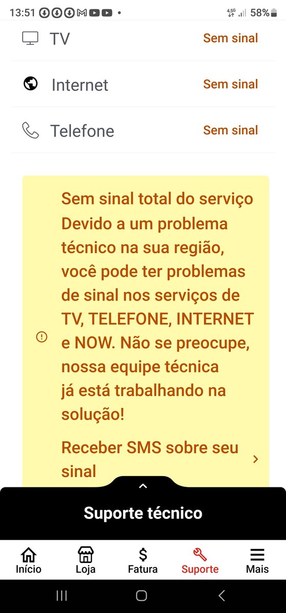 LudGonalves1's tweet image. Toda hora dão essas desculpas! Esta sendo rotina ficar SEM NENHUM SERVIÇO que contratei!!! Mais de 24 horas e  nada!!!  #NetCombo #ClaroResidencial #ClaroNet  
#Consumidor