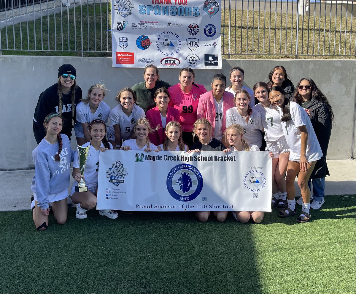 Let’s gooo!!! Katy Shootout Champs!! Nice work Hawks!!  @AlexHigbyCLHS <a href="/jessicamccoyAP/">Jessica McCoy</a> <a href="/Ms_Raabe/">Liesel Raabe</a> <a href="/mycanyonlake/">My Canyon Lake</a> <a href="/DrChapmanCISD/">Dr. John E. Chapman III - Comal ISD Superintendent</a> <a href="/HilltopReSportr/">Don Holmes</a>