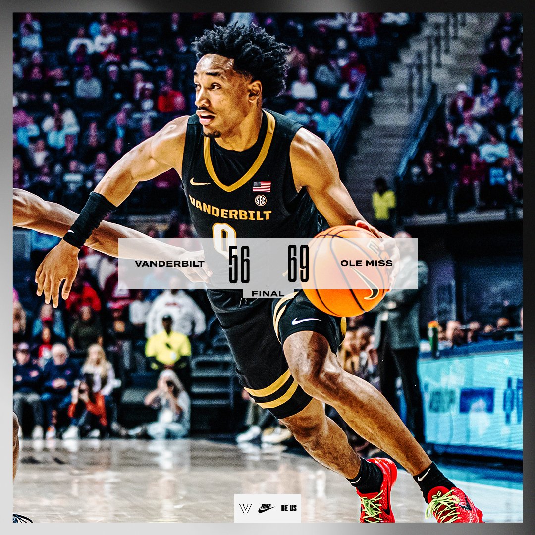 VandyMBB's tweet photo. Final. https://t.co/NAOaGBlAiI
