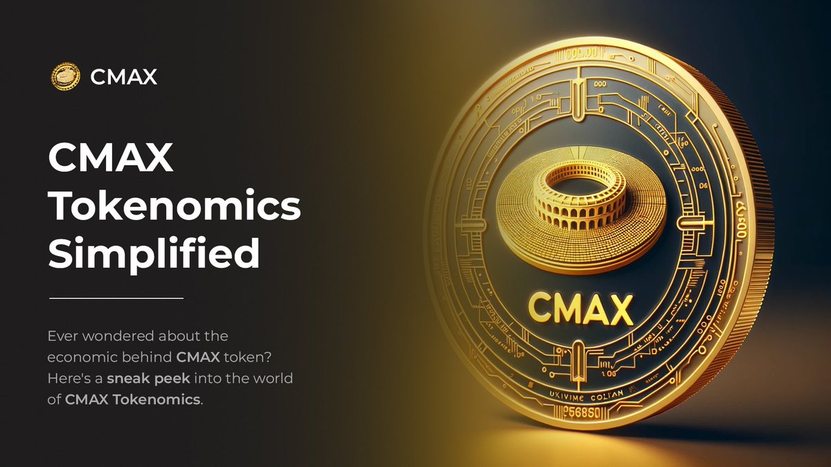 CMAX_Coliseum's tweet photo. 👀Ever wondered about the economic behind CMAX tokens? 

• 30% Team: CMAX team commits to a 3-year vesting period
• 30% Investors and Partnerships
• 25% IDO:Tokens freely circulate post-IDO
• 5% Programming Team
• 5% Airdrop: Distributed to the community
• 5% Innovation Lab https://t.co/UkebT1p3c2