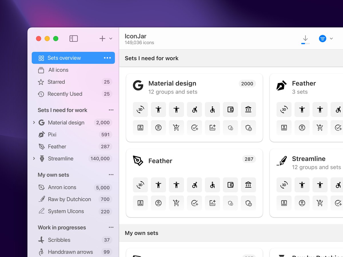 daveyheuser's tweet photo. Some explorative macOS bits for @geticonjar https://t.co/b5GBMBuScj