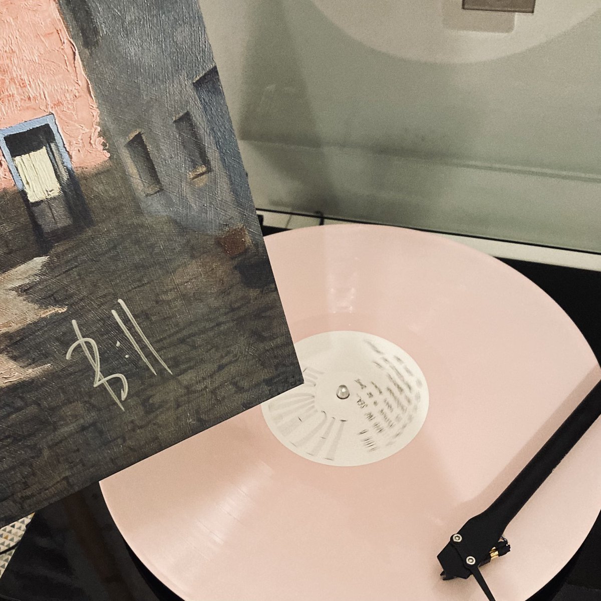 grimboid's tweet photo. Thanks @PieVinyl for getting the signed #Dinked version of the fabulous @BRyderJones new album to me on release day. I’ve not stopped playing #IechydDa and the bonus 7” since they arrived. I already know this album will be in my top 10 for 2024, it’s fantastic. Cheers Bill! https://t.co/rbTwDiPR58