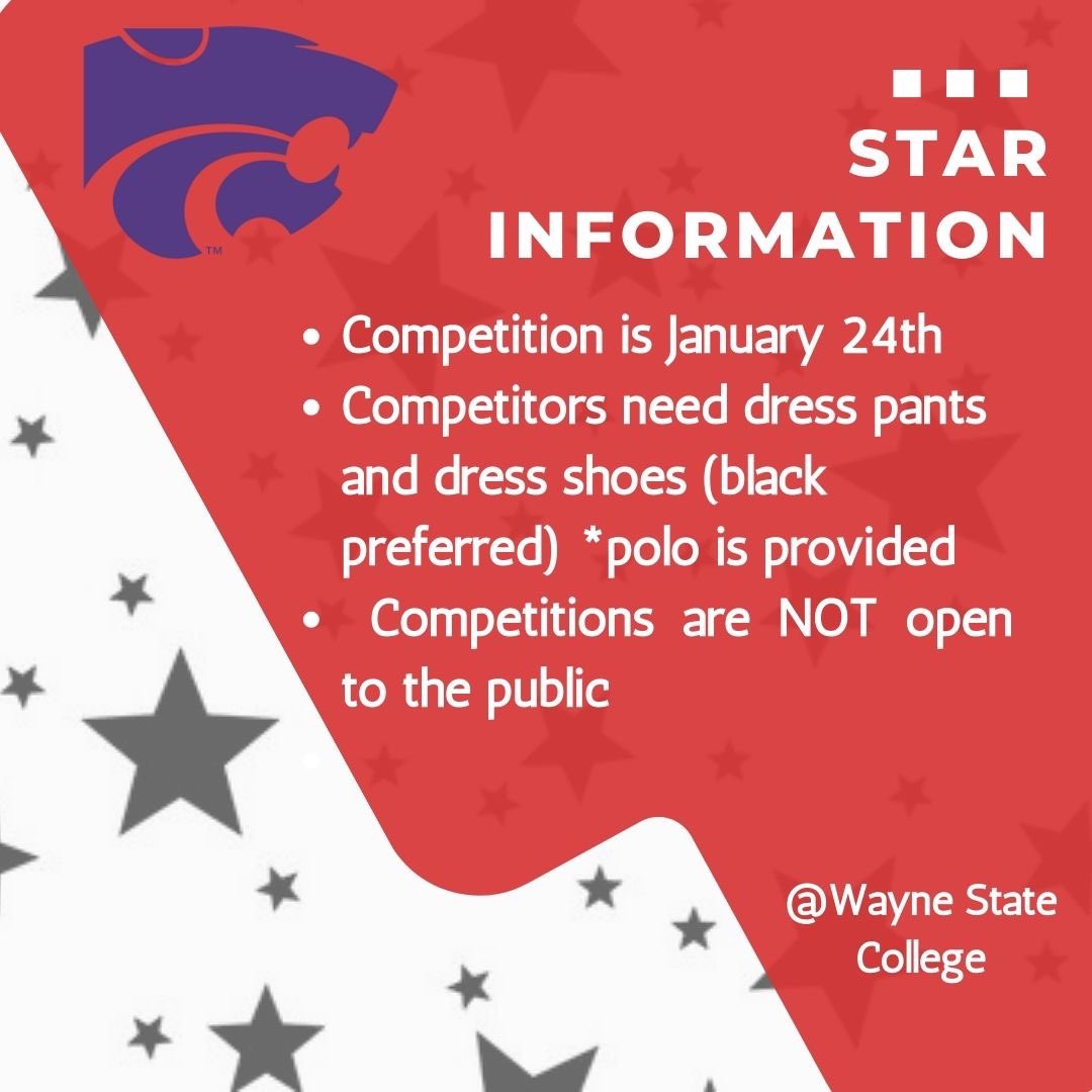 HNSfccla's tweet photo. District STAR is coming up fast! Here is some important information about the competition ⭐️ https://t.co/S9VytVfMaa