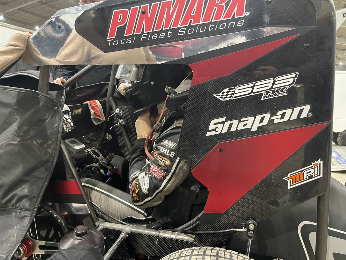 Here we go. 

It’s race day at the <a href="/cbnationals/">Chili Bowl Nationals</a> and we are going to start off with Ricky Lewis Racing ready to run the Alphabet Soup starting in the E-Main.