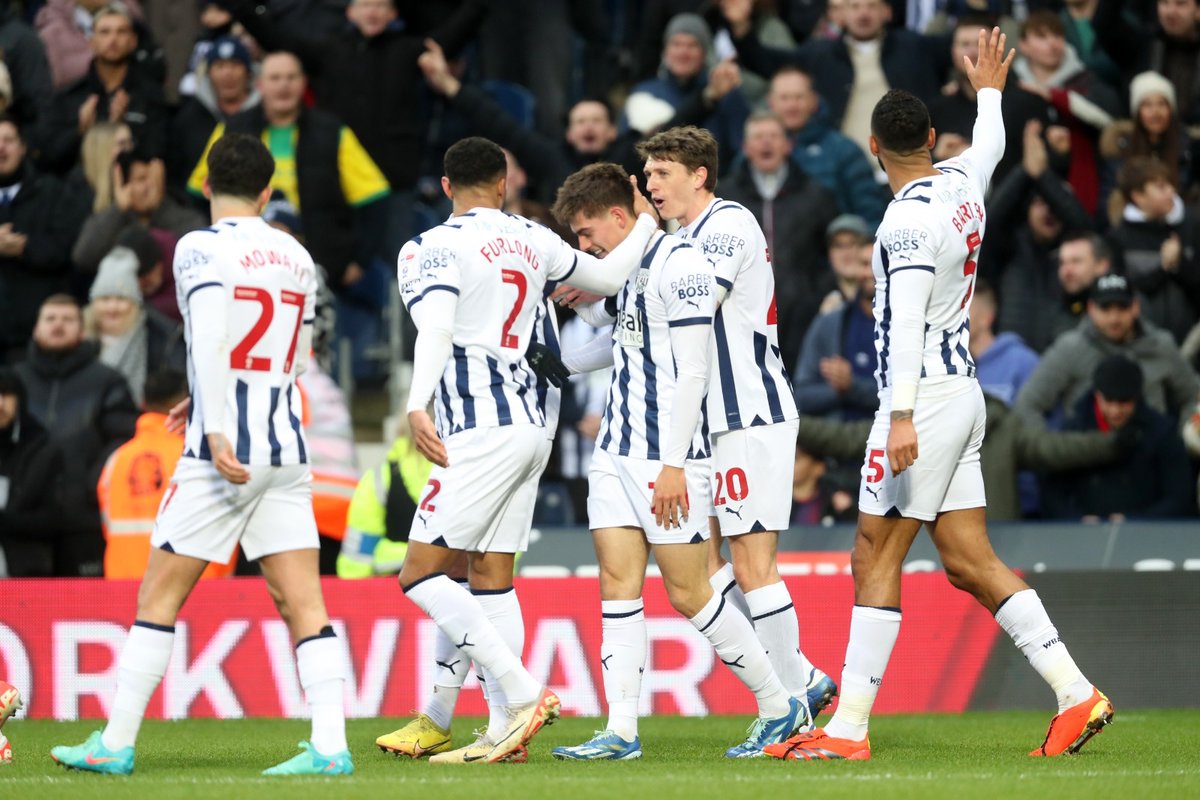 CarlosCorberan's tweet image. Proud of them , pleased for you. First league win of 2024. 
Thank you again for your magnificent support @WBA