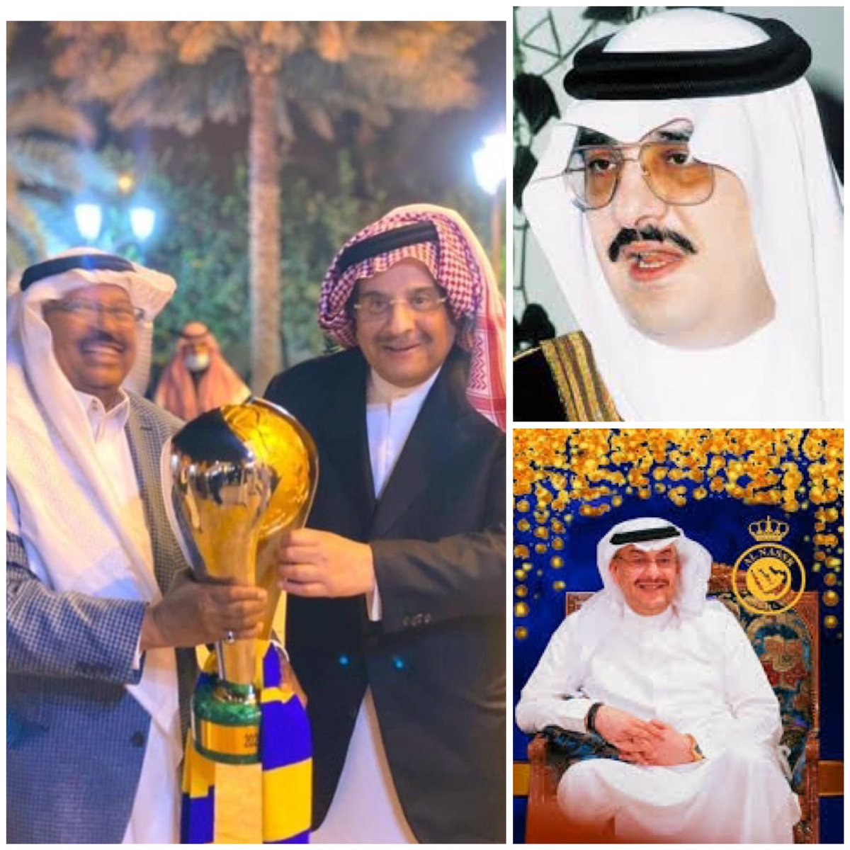 أساؤوا كثيرا لسمو الأمير #سلطان بن فهد بتداولهم المقطع الذي إتهم مدير المنتخب #فينغادا سموه وبدعم وتنسيق من الاعلامي النصراوي #بتال 

غريب أمرهم ؟؟؟

بالامس يسيؤون للامير #سلطان واليوم يتعشمون في أخيه الامير #خالد بدعم ناديهم هذولا عندهم احساس مجرد سؤال ينتظر تعليقاتكم وآراءكم.