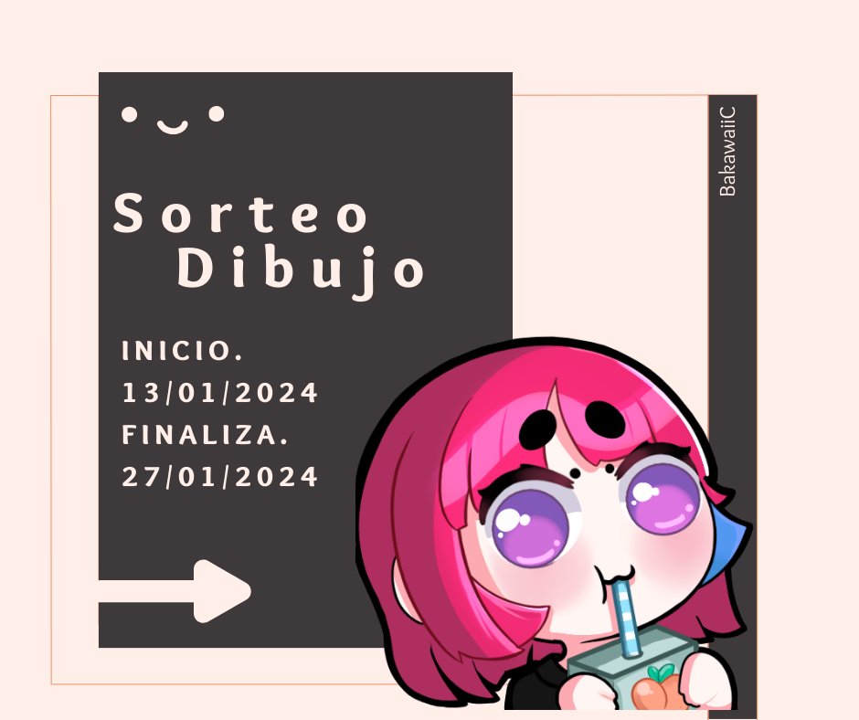 bakawaiiC's tweet photo. ¡SORTEO! 🌻
Tendremos un sorteo de dibujo, espero y participen, toda la info esta en las imágenes, e igual si tienen dudas pueden preguntar.
Gracias por ser parte de esta bonita comunidad y que cresca más y más.
.
. 
#sorto #art #dibujo #artedigital https://t.co/Mdzo5o6fg2