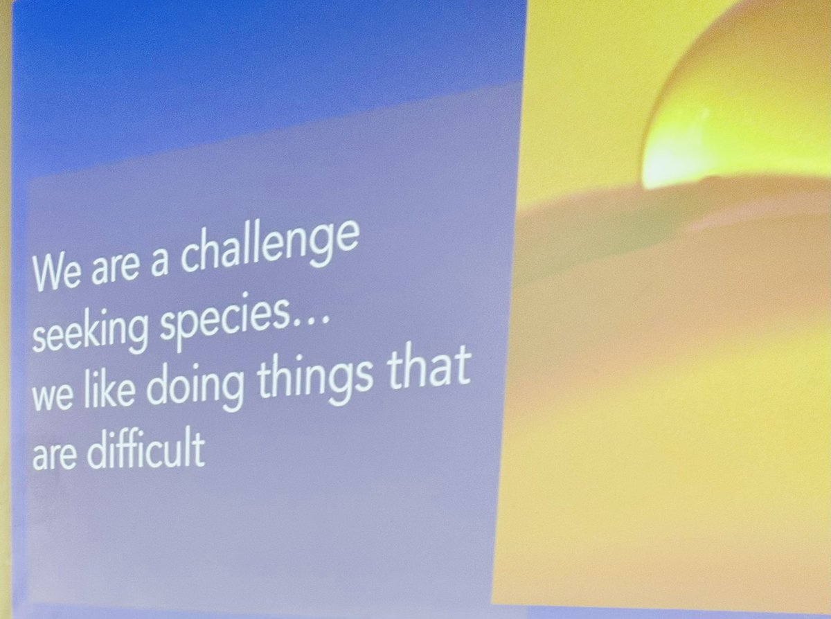 Manor_HT's tweet photo. Clear message from @MaryMyatt today. Explaining how High Challenge, Low Threat can be used to make a really difference to the level of challenge students will engage with in their learning. @TheDifferenceEd @Manor_SENCo #IncludEd24 demanding work please 😀 https://t.co/al3bGlx5HL