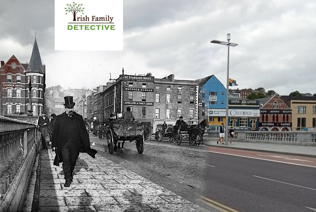 Timewarp of St Patrick's Bridge #Cork then (c1900) and now (2022) #LoveCork #PureCork #CorkLike #TimewarpCork @The_VQ_Cork
irishfamilydetective.ie/timewarp
