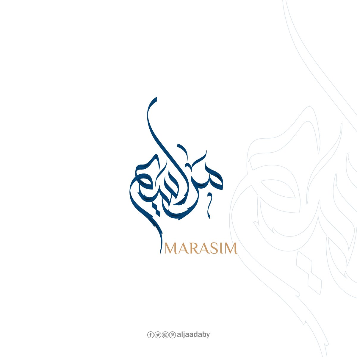 aljaadaby_'s tweet photo. MARASIM I مراسيم
_____
#مخطوطة #شعارات #شعار #لوقو #لوگودیزاین #خط_عربي #logoarabic #logo #logotype #logodesign #illustrator #art #aljaadaby #arabic_script
_________
جميع الحقوق محفوظة، لا أسمح بالإقتباس أو العبث بأيّ جزء من العمل. https://t.co/ynLx94pPlj
