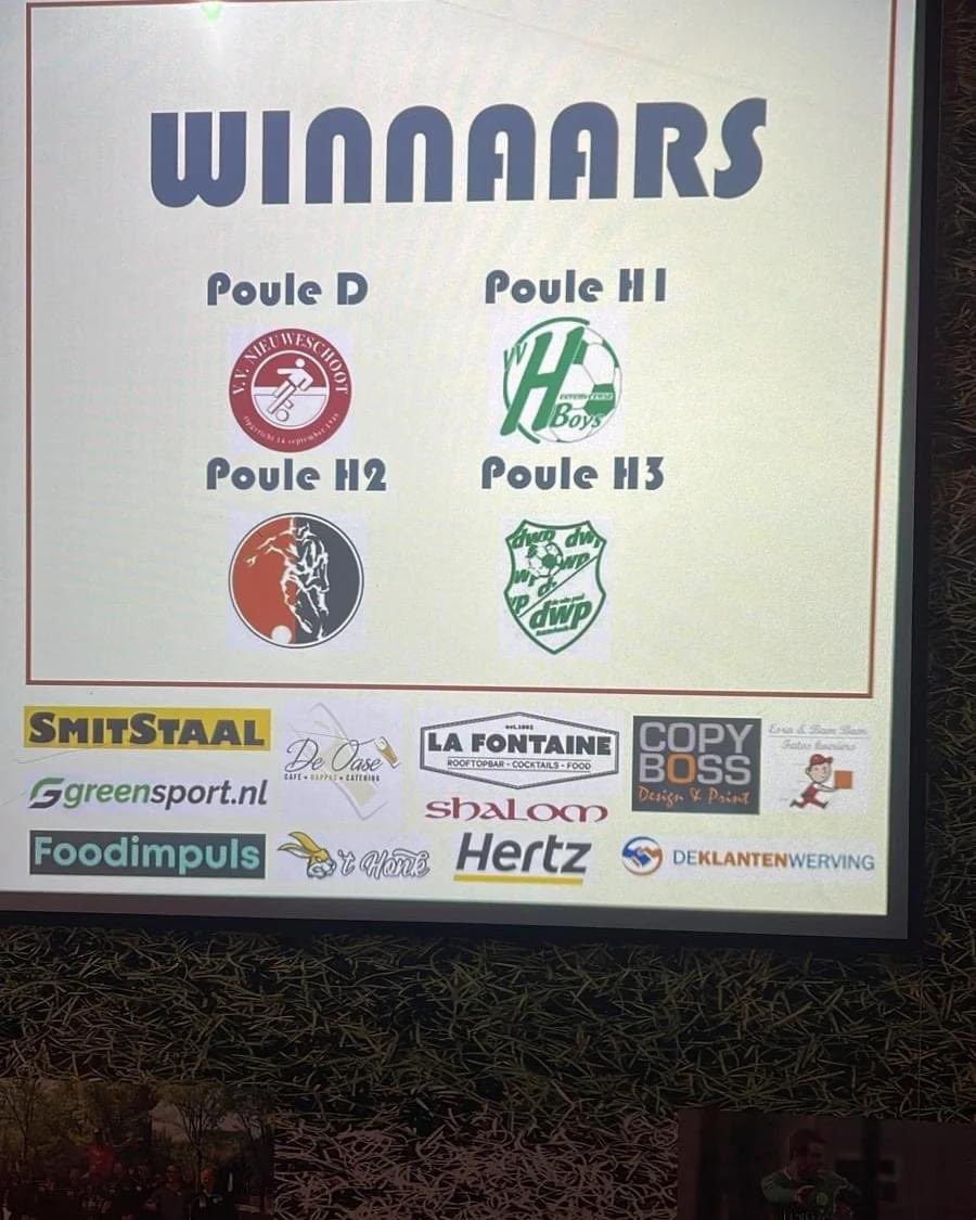 hvb8heerenveen's tweet photo. Was weer een #geslaagd Midwintercup gisteravond. #DWP de uiteindelijke #Winnaar 🏆 https://t.co/5pRiiNZmlH