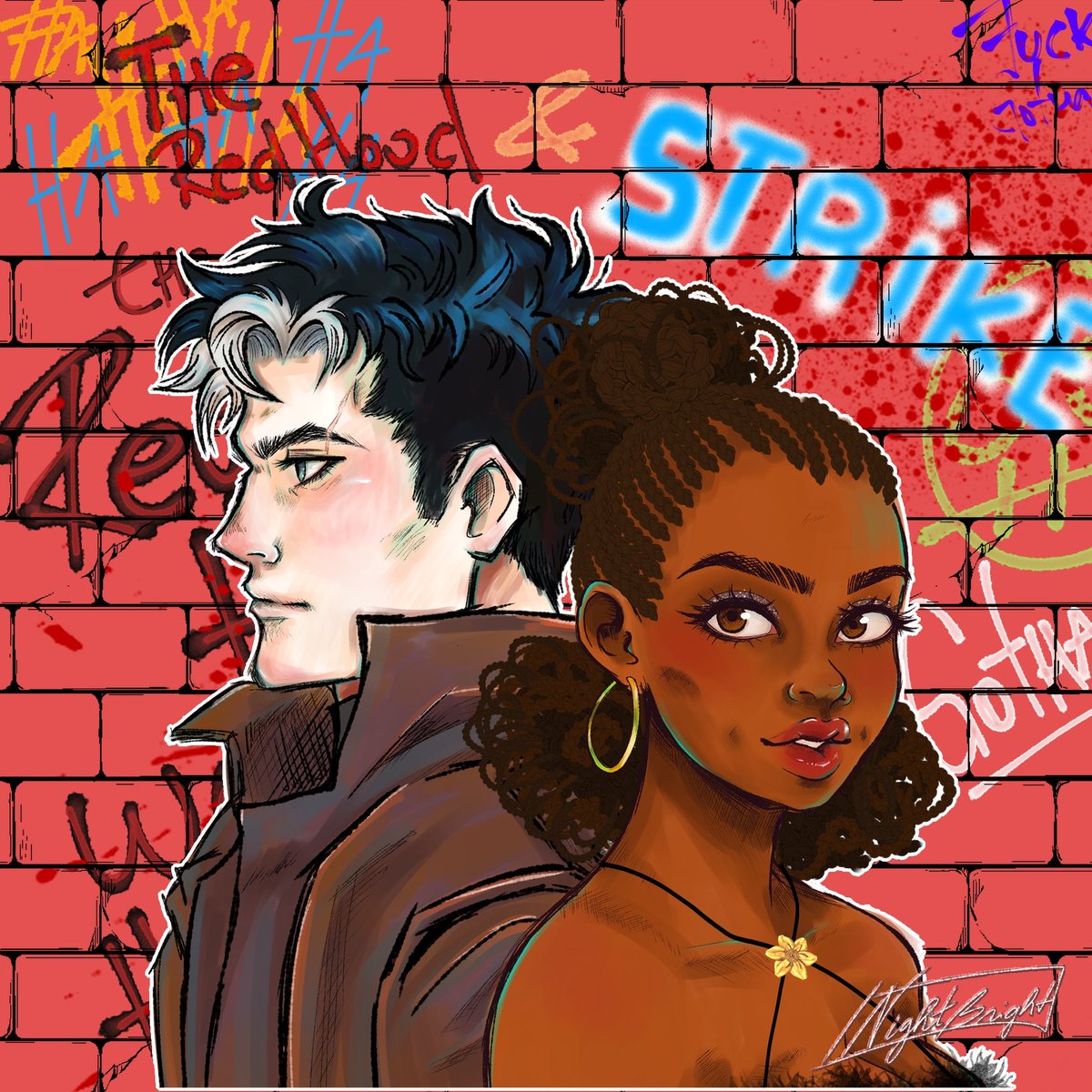 the_nightbright's tweet photo. #JasonTodd and #DanaHarlowe
#RedHood #TheRedHood #Strike https://t.co/ftLztL4DrL