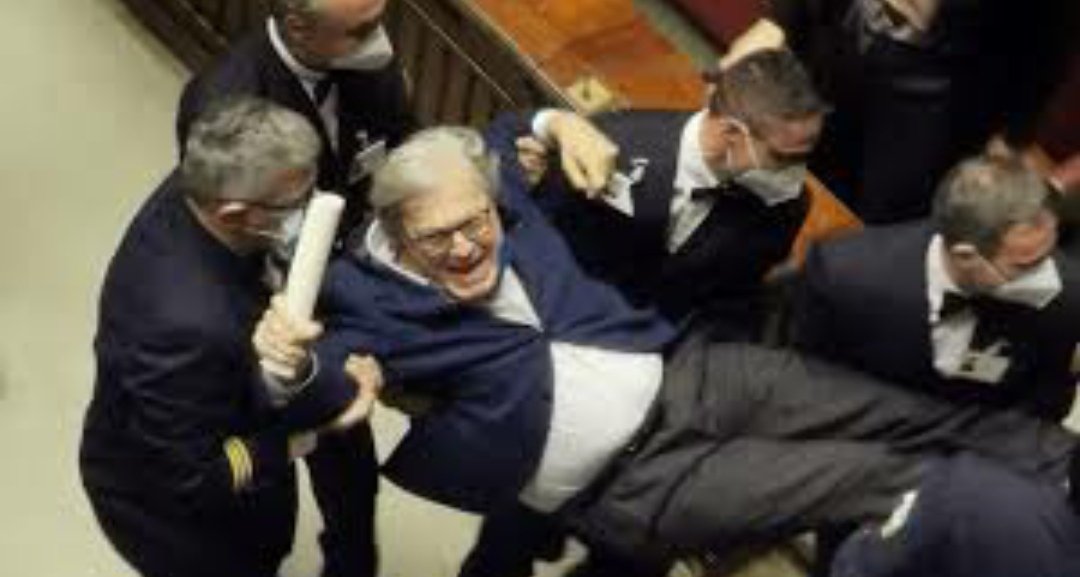 La deposizione di Sgarbi (Anonimo, XXI secolo)