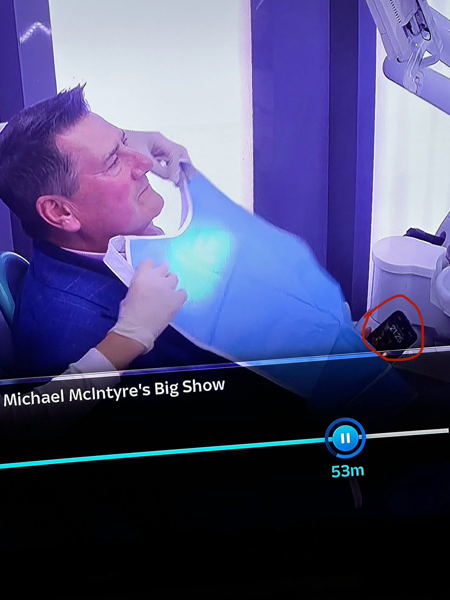 Did Tony Hadley not find it suspicious he was going to a dentist at 21:25 🤔 #MichaelMcintyre