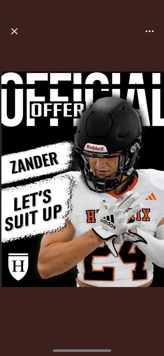 Would like to thank <a href="/RussHeidiSLC/">Russ and Heidi Phillips🏈</a> for a official offer to further my academics and football legacy at #HendrixCollege
<a href="/DibbleTj/">TJ Dibble</a> <a href="/LDBellFootball/">L.D. Bell Football</a>