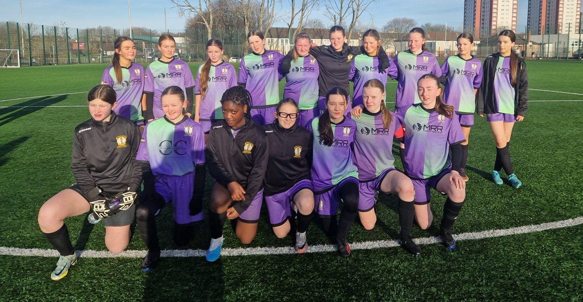 athena_glasgow's tweet photo. A fantastic performance from our U16s today to kick start season 2024!

We hosted Wishaw Wycombe Wanderers at St Rochs and won 5-0.

Well done to both sets of players, and we wish Wishaw all the very best for the season ahead.💜💚⚽️ https://t.co/SJudGb1tnL