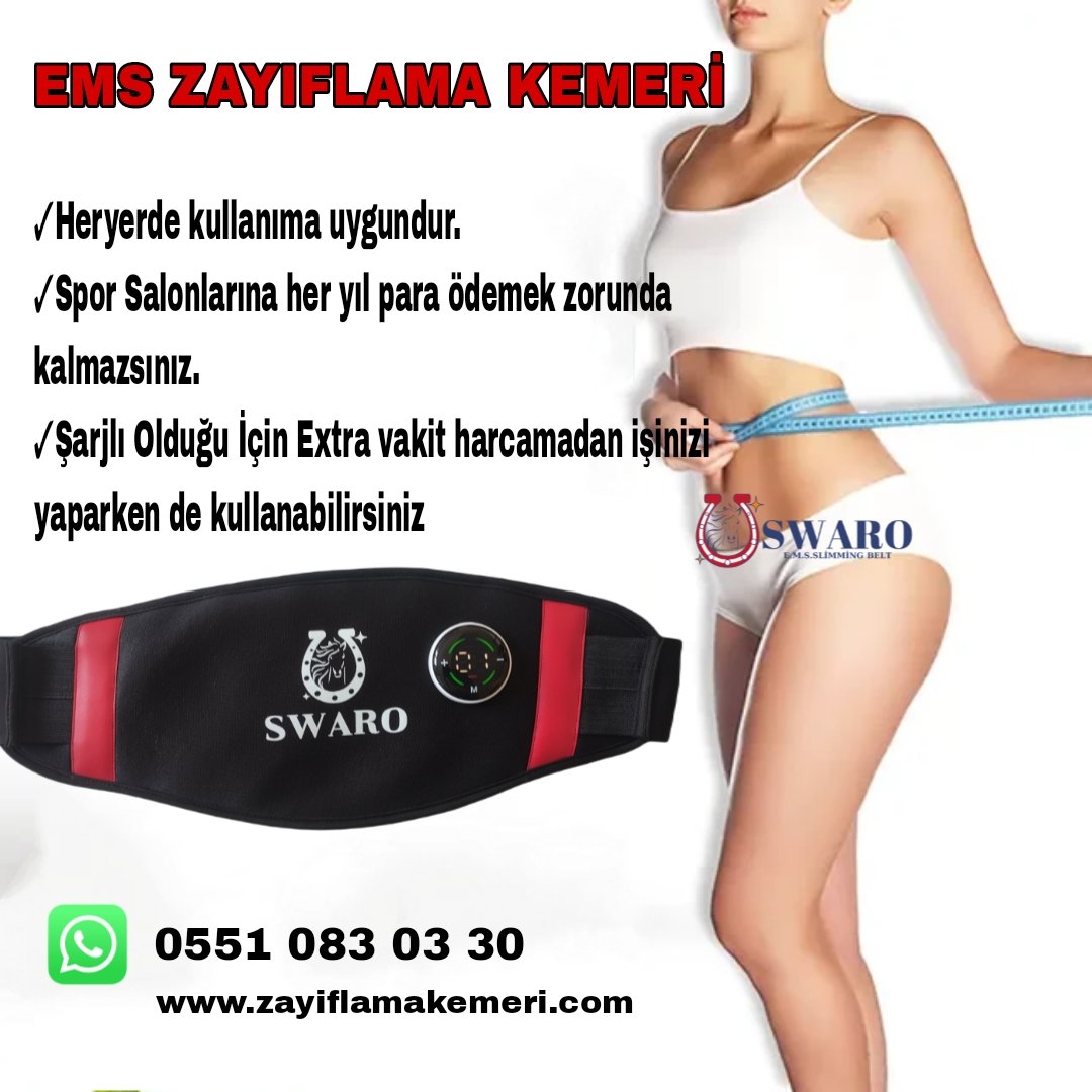 ZKemeri's tweet photo. ✓Heryerde kullan��ma uygundur.
✓Spor Salonlarına her yıl para ödemek zorunda kalmazsınız.
✓Şarjlı Olduğu İçin Extra vakit harcamadan işinizi yaparken de kullanabilirsiniz
#şarjlızayıflamakemeri #zayıflamakemeri #zayıflama #diyet #spor #estetik #güzellik #kilovermek #SWARO #fit https://t.co/03cPc726hV