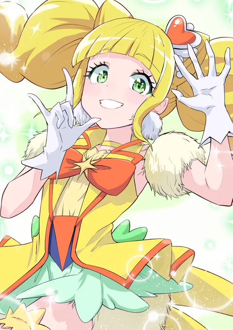 黄色キュア#precure 