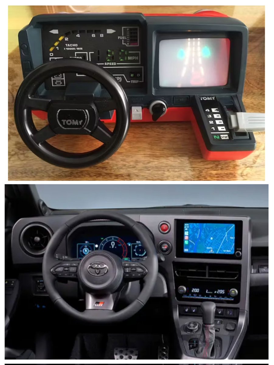 save_the_donut's tweet photo. Knew I'd seen the new Yaris dashboard before! @AutoPap https://t.co/UxrH5QNIDX