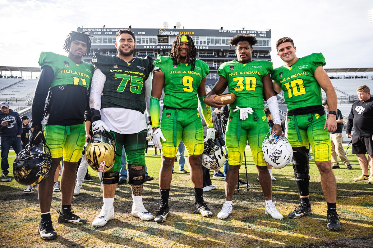 The Guys @Hula_Bowl ⚔️ #BuiltByUCF