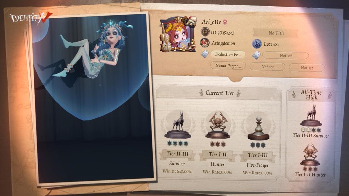 ELutz's tweet photo. I'm playing Identity V. Fancy a game? https://t.co/mGFUMF6xDn