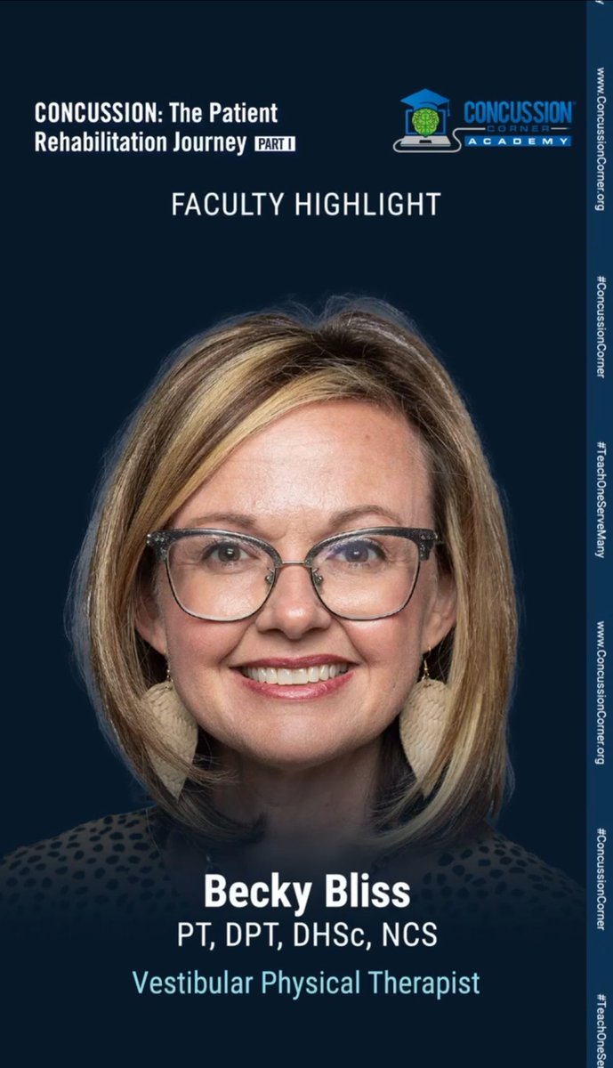 ConcussionCornr's tweet photo. ๐ค Why does Dr. @BBlissDPT start her #PhysicalTherapy #ConcussionRehab sessions w/ aerobic activity for her patients?
๐ฑ๏ธClick for ๐ to support our ๐ YouTube channel below ๐
๐ https://t.co/0uMDNxKmc0
#concussion #physio #fisio #fysio #TeamBDNF #vestibular https://t.co/VpfOzx4u8s