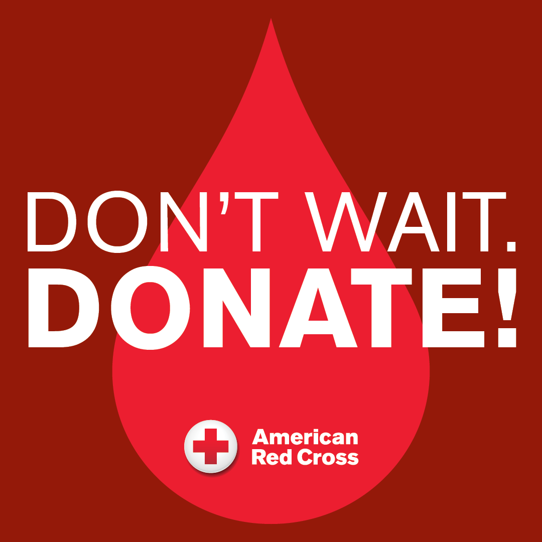 January is National Blood Donor Month. This is often a challenging time for the U.S. blood supply due to lower donor turnout around holidays, winter weather &amp; donor illness. The <a href="/RedCross/">American Red Cross</a> has an EMERGENCY BLOOD SHORTAGE &amp; needs our help! Give: rcblood.org/donate

#Sponsored