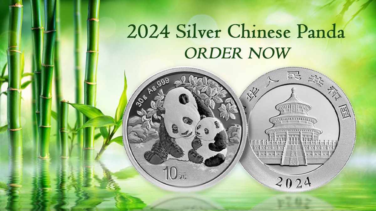 PinehurstCoins's tweet image. 🐼 Embrace the charm of the 2024 Silver Chinese Panda coins! 🌟 Invest in the beauty and value of this cherished collectible today! 🎉🔔Click the link to shop now: zurl.co/pEQR  

#pinehurstcoins #panda #pandacoin #buysilver
