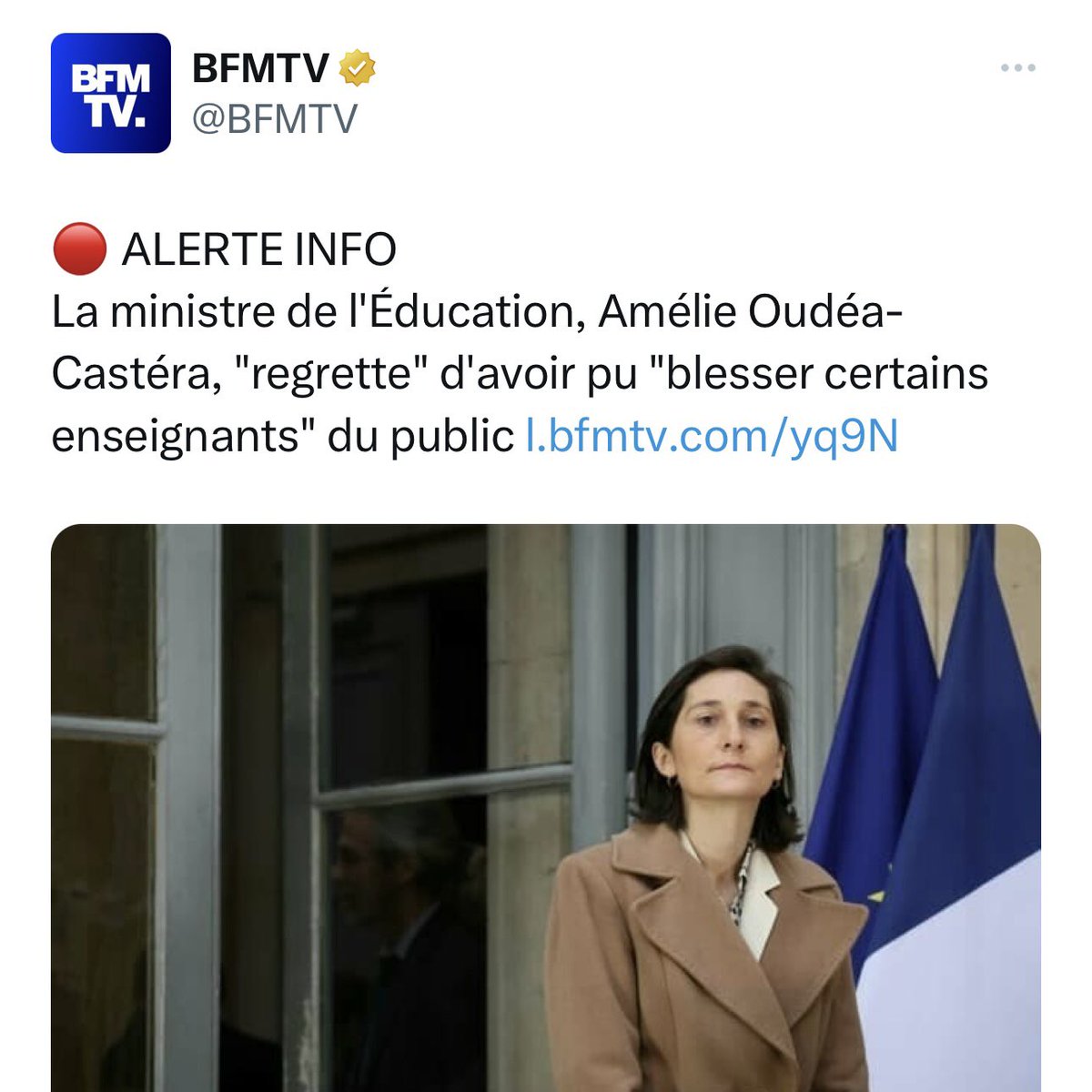 Pas un mot pour les parents, pas un mot pour les élèves … l’école publique et 100%  laïque mérite mieux #ministredefaillante