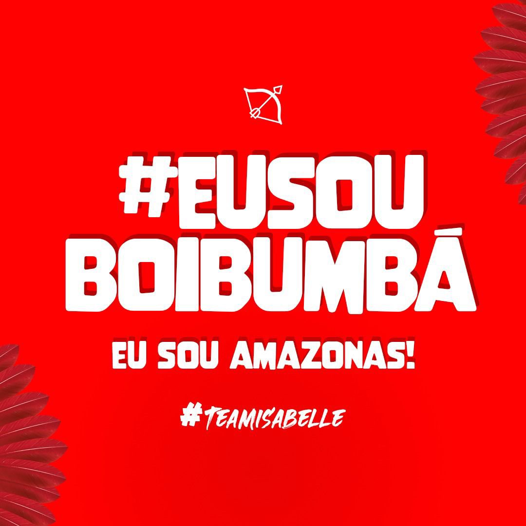 beabotinha's tweet photo. Debochar de uma cultura é debochar do seu povo. 
Estamos com você, Isabelle! #EuSouBoiBumbá #EuSouAmazonas 
#TeamIsabelle #BBB24 https://t.co/J8Ryl61C92