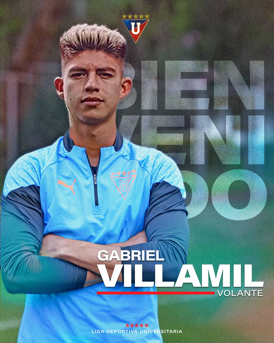 LDU_Oficial's tweet photo. ¡Nuevo #GuerreroAlbo ⚪️🔴!

¡Calidad y explosión para el medio campo albo! 

¡Bienvenido Gabriel Villamil 🇧🇴 al #ReyDeCopas 👑! https://t.co/JoG92Odo3f