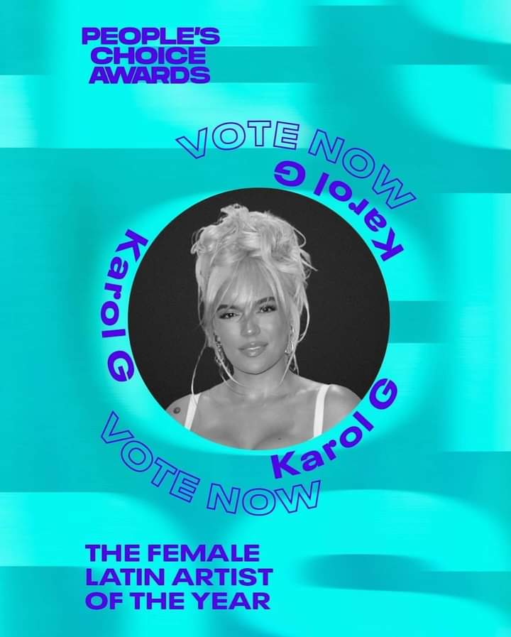mtvdanieldavid's tweet photo. #viral Karol G recibe 4 nominaciones en los People’s Choice Awards 2024:

• The Female Artist
• The Female Latin Artist
• The Album (MAÑANA SERÁ BONITO)
• The Collaboration Song (TQG) #KarolG y #Shakira
#mtvdanieldavid  #karolg https://t.co/ZKXfEQAghv