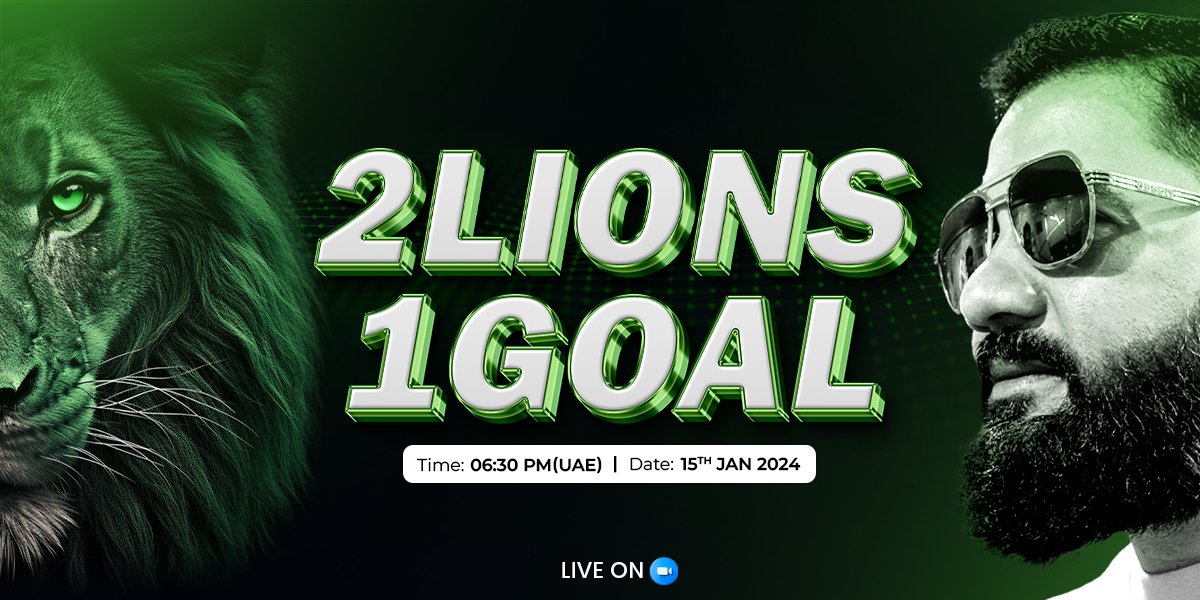 OK_OmarKhan's tweet photo. 🚀 Two Lions, One Goal: BFIC Gold & Mr. Omar Khan OK Unveiling a Vision Beyond Limits.

BFIC Gold Community Zoom Live Meeting:

𝐇𝐨𝐬𝐭: 𝐌𝐫. 𝐎𝐦𝐚𝐫 𝐊𝐡𝐚𝐧 (𝐎𝐊)
𝐓𝐨𝐩𝐢𝐜: 𝟐 𝐋𝐈𝐎𝐍𝐒, 𝟏 𝐆𝐎𝐀𝐋
𝐃𝐚𝐭𝐞: 𝟏𝟓𝐭𝐡 𝐉𝐚𝐧𝐮𝐚𝐫𝐲 𝟐𝟎𝟐𝟒

Zoom Meeting Link: https://t.co/xom5ZJAA9b
Passcode: 536226

Ignite the Vision! 🚀 Join us in real-time as we unveil the future of financial empowerment. Engage with leaders, explore the vision, and become part of the transformative journey. Your voice matters – let's shape the future together! 🌐

#BFICGold #ProjectByInnovationFactory #Bficoin #passiveincome #Blove #innovationfactorycommunity #earnfromhome #earnonline #BLV #BFICCommunity #blovenetworkcommunity #getready #somethingbigiscoming #ToTheMoon #Cryptoforeveryoneandeverything #OmarKhanOK #ToTheFuture