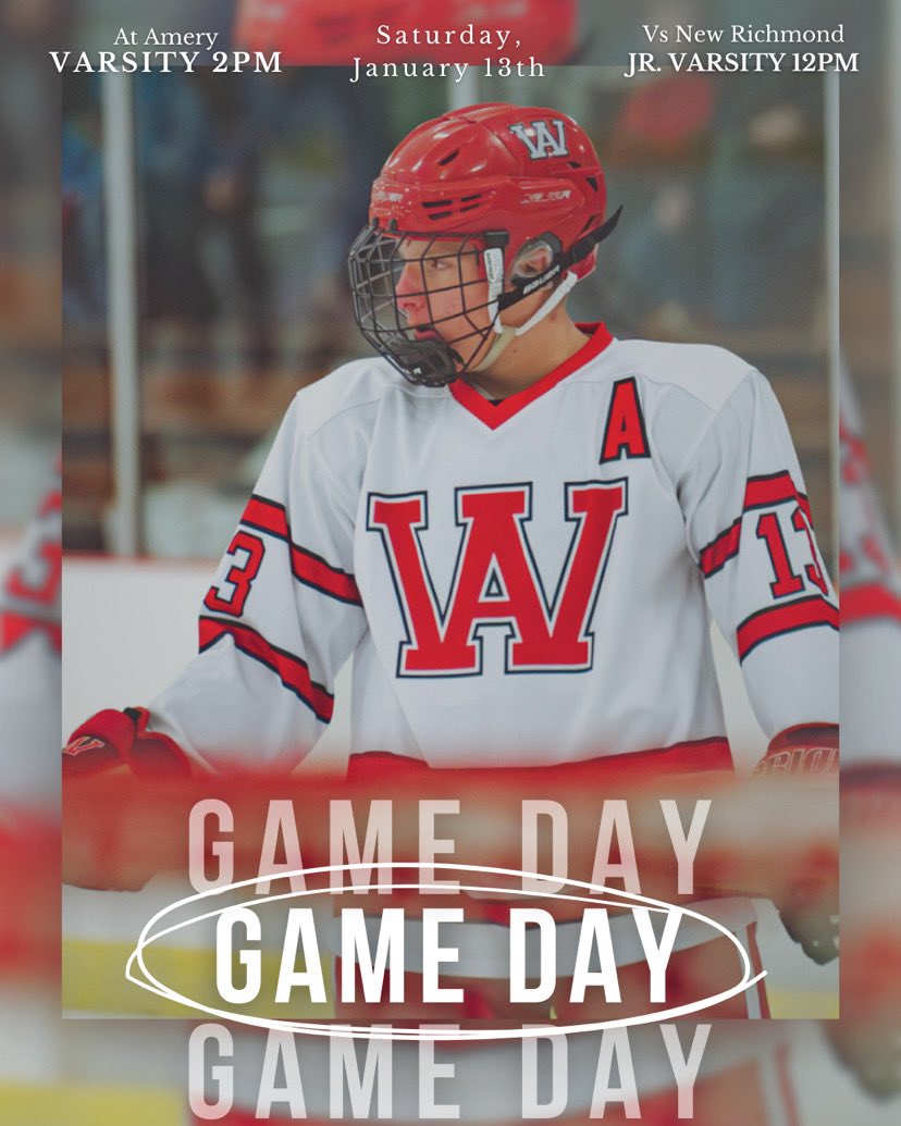 AmeryHockey's tweet photo. Big thanks for Amery Family Restaurant for the team breakfast this morning. Just four hours to gametime https://t.co/h7zYnXi2M8