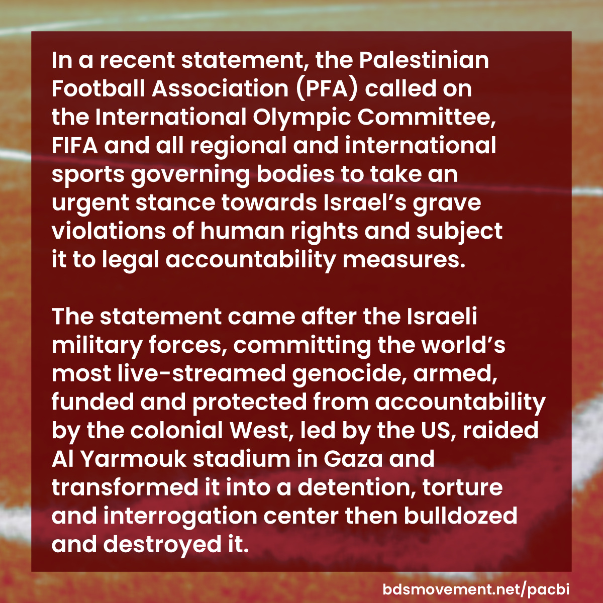 PACBI - BDS movement tweet media