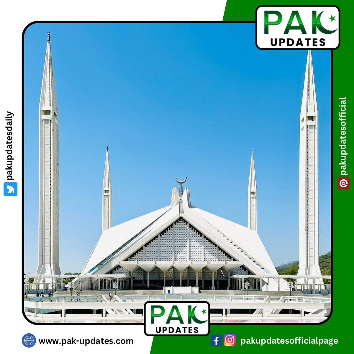 pakupdatesdaily's tweet image. Current temperature of Islamabad is only 11 degree centigrade.. Chance of recording minimum 4/5 degrees this morning.. 

No chance of rain..
Warm political environment in cold weather!

#Islamabad
#Pakupdates #PakWeather