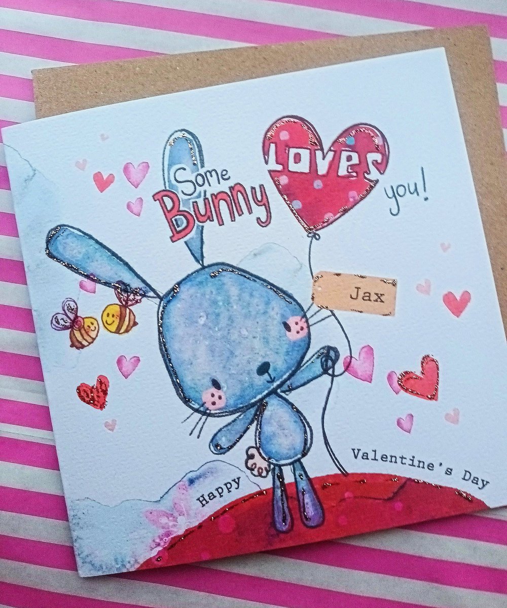 Some bunny loves you ❤️

Still chance to save 20% discount until tomorrow evening 🥳

#ValentinesDay #love #bunny #somebunnylovesyou #heart #forever #greetingscards