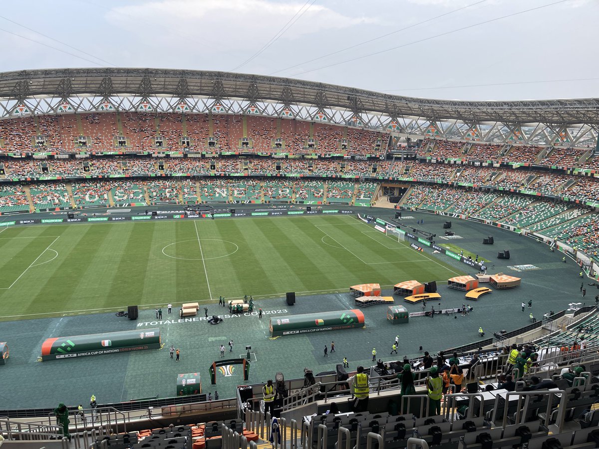 Four hours to kick off. I hope it will be an exciting tournament