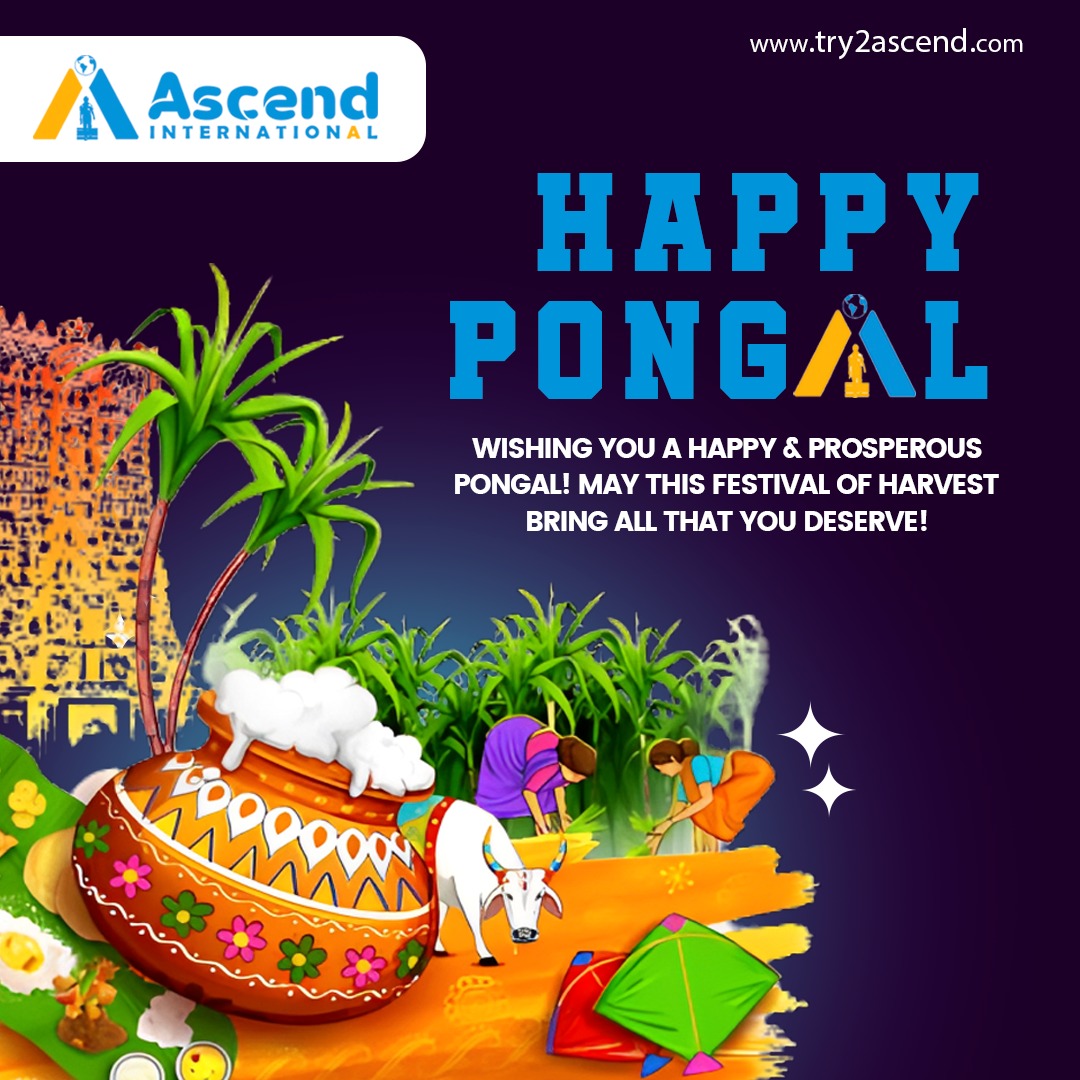 try2ascend's tweet photo. https://t.co/PQgxtdIpQ6 Wishing everyone a joyous and prosperous Pongal! May this festival fill your days with warmth, happiness, and abundant blessings. Happy Pongal!🌾 

#ascend #PongalCelebration #FestiveGreetings #Pongal2024 #GunturKaaram #Hanuman #MyDemonEp14 #CaptainMilIer https://t.co/DwlGwoIuxM